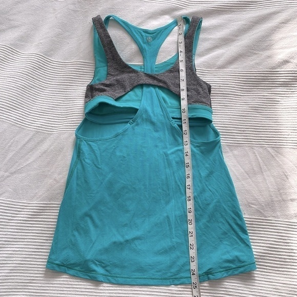 LULULEMON All Sport Support Tank Size 4 - Picture 9 of 10
